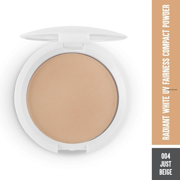 Colorbar Radiant White UV Fairness Compact Powder With SPF 18 - 004 Just Beige