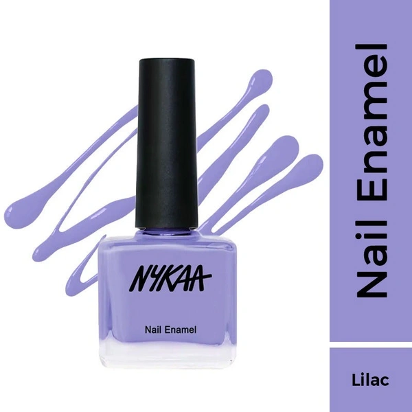 NYKAA Nykaa Nail Enamel Polish - Lilac Cupcake 73