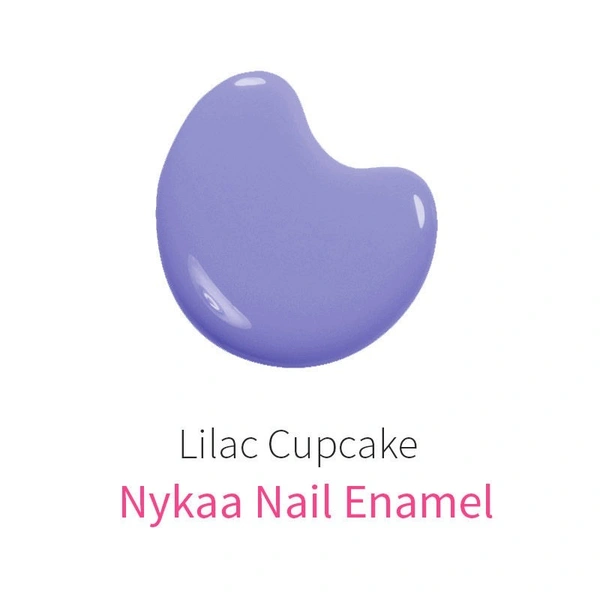 NYKAA Nykaa Nail Enamel Polish - Lilac Cupcake 73