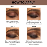 NYKAA Nykaa Cosmetics Eyes On Me! 4 in 1 Quad Eyeshadow Palette - Desk to Date
