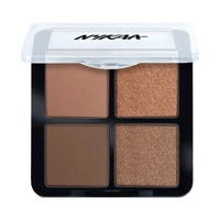 NYKAA Nykaa Cosmetics Eyes On Me! 4 in 1 Quad Eyeshadow Palette - Desk to Date