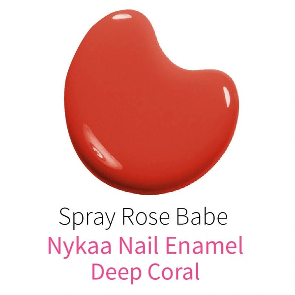 NYKAA Nykaa Nail Enamel Polish - Spray Rose Babe 145