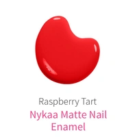 NYKAA Nykaa Matte Nail Enamel Polish - Raspberry Tart 109