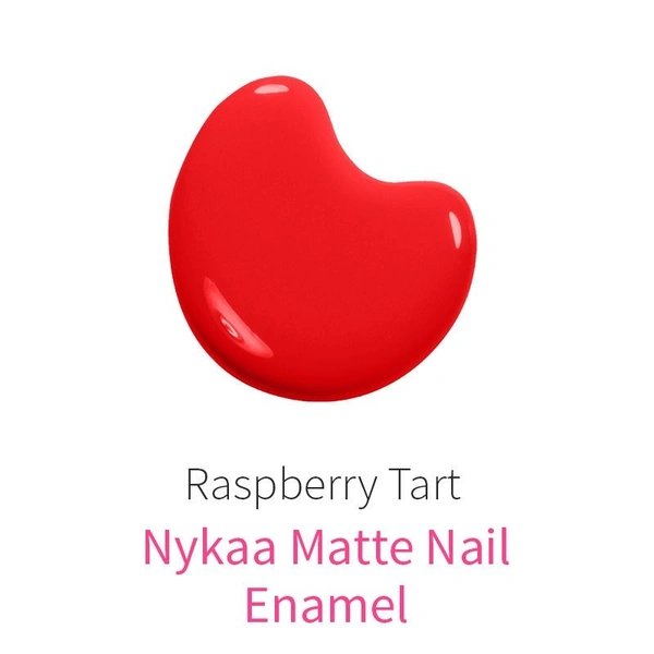 NYKAA Nykaa Matte Nail Enamel Polish - Raspberry Tart 109