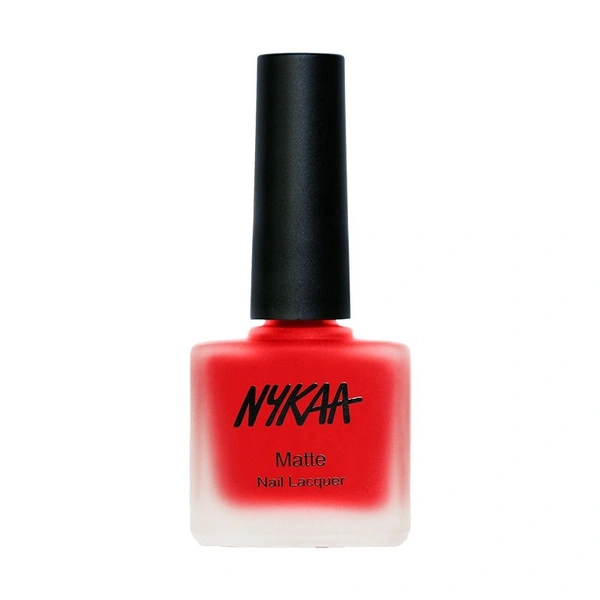 NYKAA Nykaa Matte Nail Enamel Polish - Raspberry Tart 109