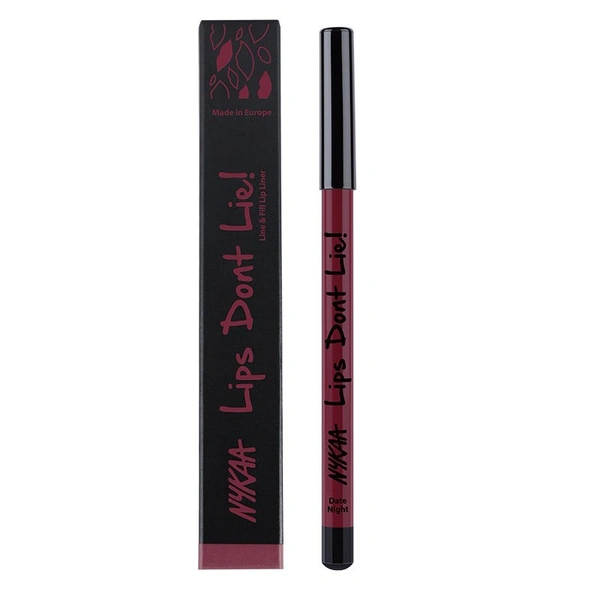 NYKAA Nykaa Lips Don't Lie! Waterproof Line & Fill Lip Liner - Date Night 16