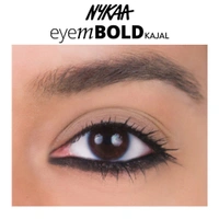 NYKAA Nykaa Eyem Bold Kajal With Free Sharpener - Deep Black 001