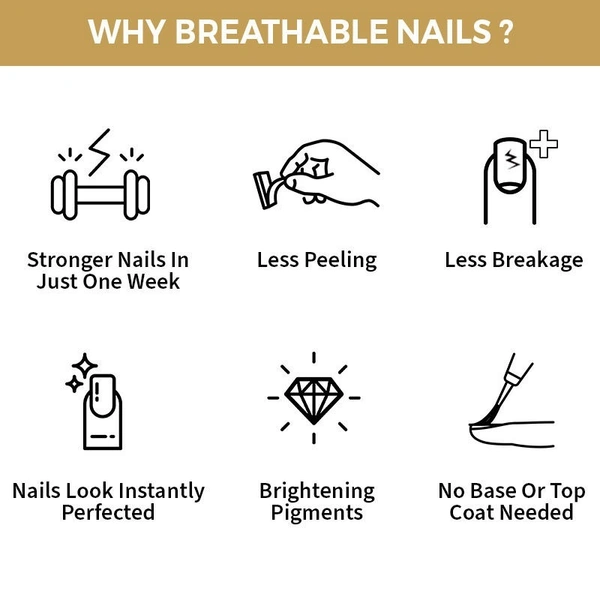 NYKAA Nykaa Breathable Nail Enamel - Downtime Daisy - 330