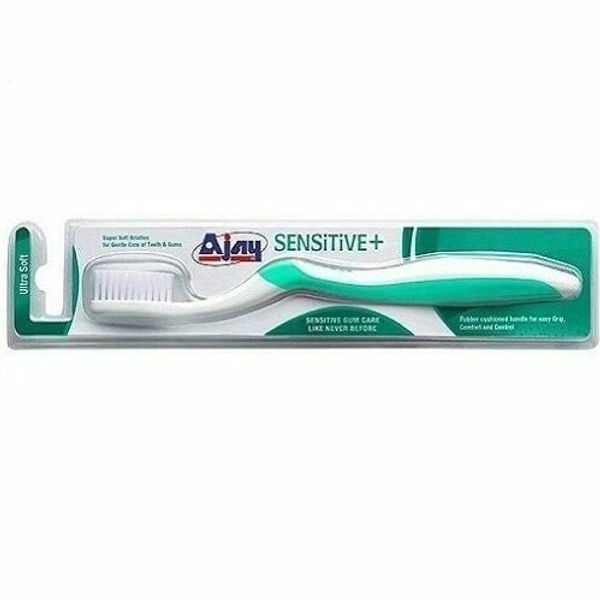 AJAY SENSITIVE Ajay sensitive + toothbrush (Pack of 4 ) sensitive plus Ultra Soft Toothbrush  (Pack of 4)