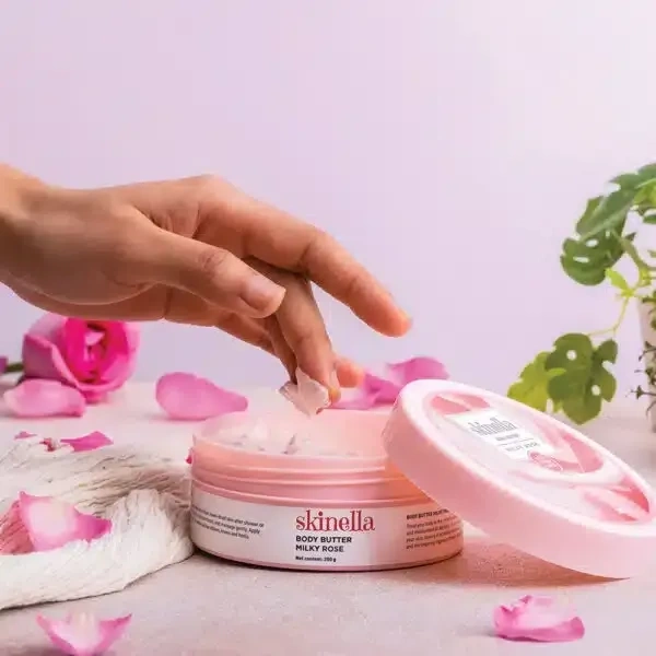 SKINELLA Milky Rose Body Butter (200 g) - 240g