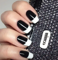 FC Juice White + Black + Transparent Nail Polish Black, White, Transparent (Pack of 3)