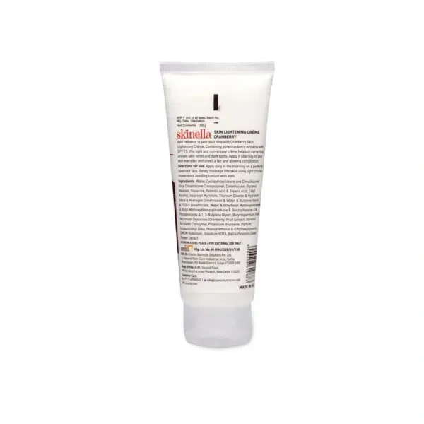 SKINELLA Cranberry Skin Lightening Creme (50 g)