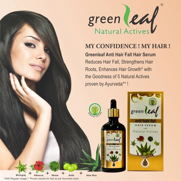 GREEN LEAF Greenleaf Anti Hair Fall Hair Serum  - 100ML