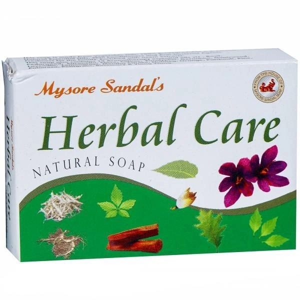 MYSORE SANDAL Herbal Care Natural Soap (4 x 100 g)