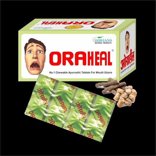 Brihans Oraheal Mouth Ulcer Tablets