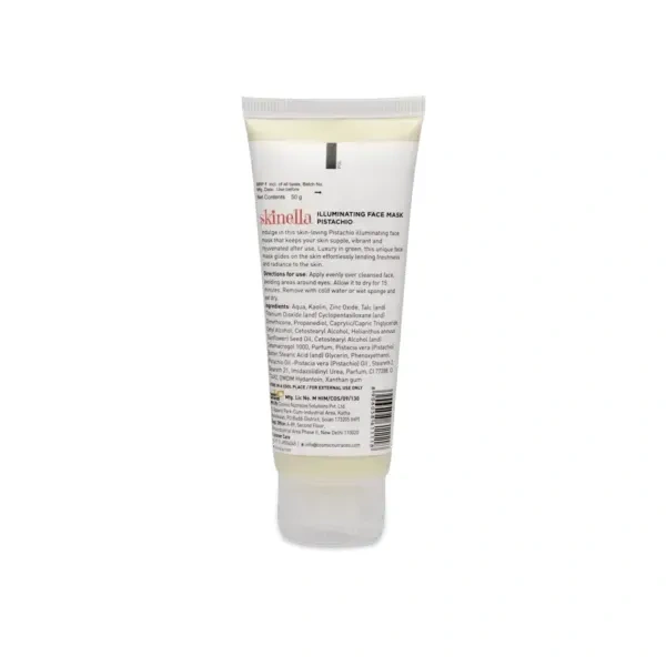 SKINELLA Pistachio Illuminating Face Mask (50 g) - 50g