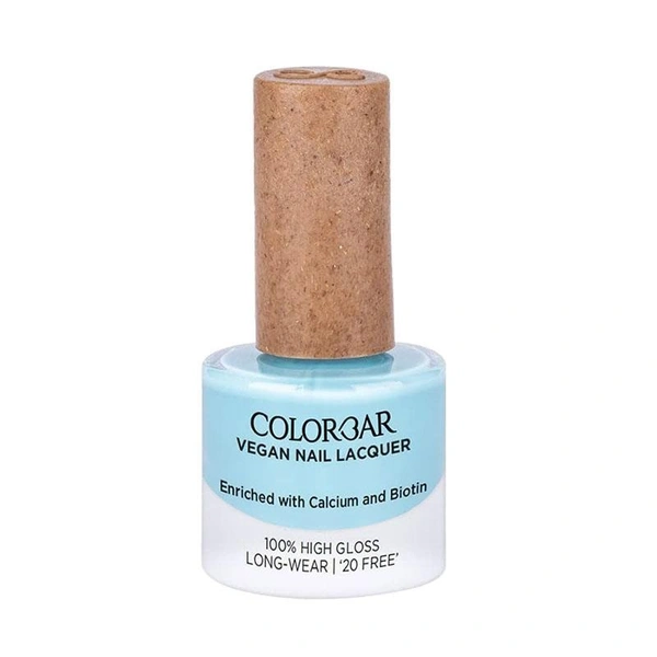 COLORBAR VEGAN NAIL LACQUER (Blu it on 121) 8 ML Blue ()