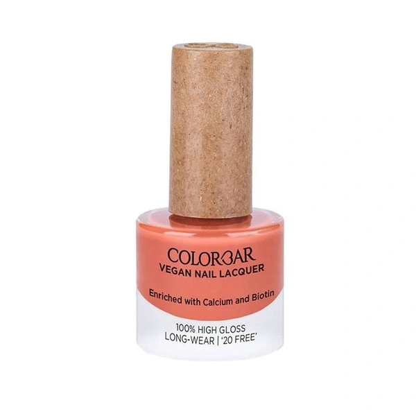 COLORBAR VEGAN NAIL LACQUER (Stripped-268) 8ML Orange ()