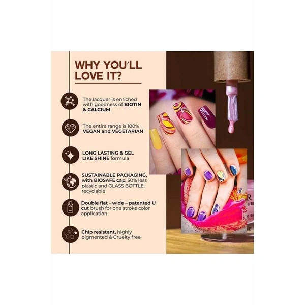 COLORBAR VEGAN NAIL LACQUER (Sweetheart-012)