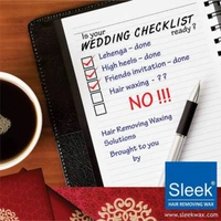 Sleek Chocolate Wax 600 gm, Waxing Strips (70 Pieces,110 GSM) and 1 Waxing Knife Wax (600 g)