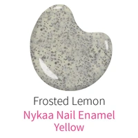 NYKAA Nykaa Cookie Crumble Nail Enamel Polish - Frosted Lemon 193