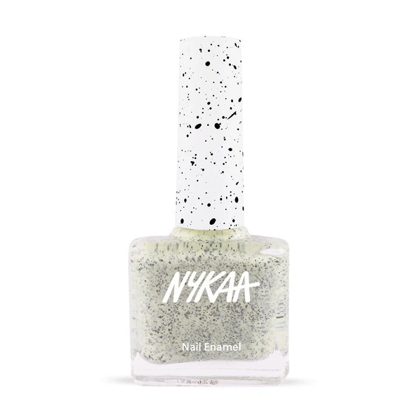NYKAA Nykaa Cookie Crumble Nail Enamel Polish - Frosted Lemon 193