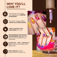 Colorbar Vegan Nail Lacquer - Honey Bun 101