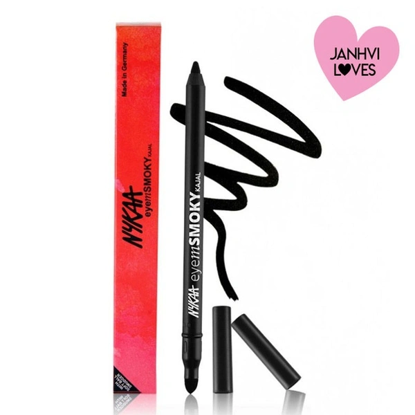 NYKAA Nykaa Eyem SMOKY Kajal Eyeliner Pencil - Black