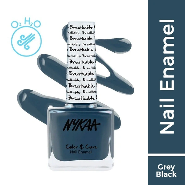 NYKAA Nykaa Breathable Nail Enamel - Cloud Nine - 317