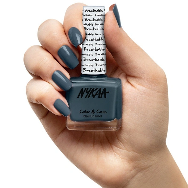 NYKAA Nykaa Breathable Nail Enamel - Cloud Nine - 317