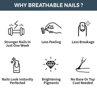 NYKAA Nykaa Breathable Nail Enamel - Cloud Nine - 317