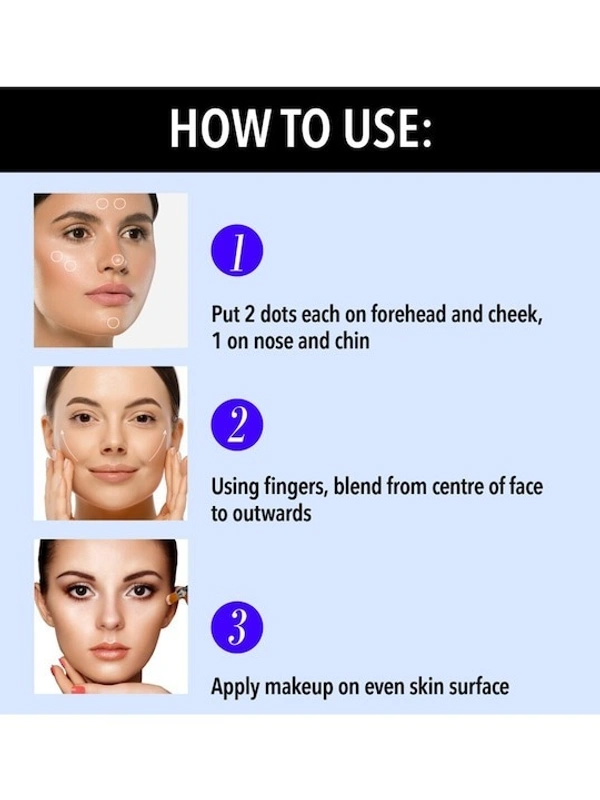 Blue heaven BLUE HEAVEN Flawless Makeup Base  Primer  - 30 ml (Transparent)