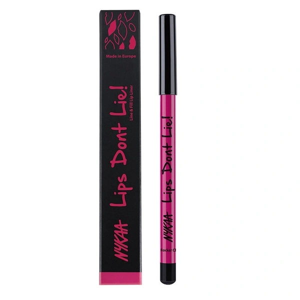 NYKAA Lips Don't Lie! Waterproof Line & Fill Lip Liner - Rocker Chick 05