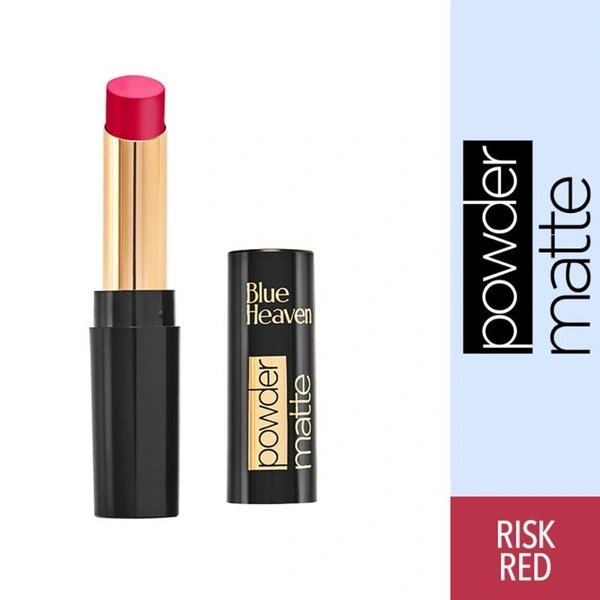 BLUE HEAVEN Powder Matte - Risky Red (Risky Red, 3.5 g)