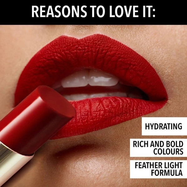 BLUE HEAVEN Powder Matte - Risky Red (Risky Red, 3.5 g)