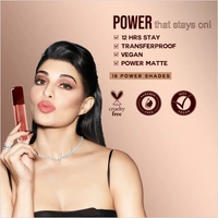 Colorbar Powerkiss Vegan Matte Lipcolor - Chique