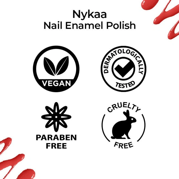 NYKAA Nykaa Nail Enamel Polish - Wild Dahlia 132