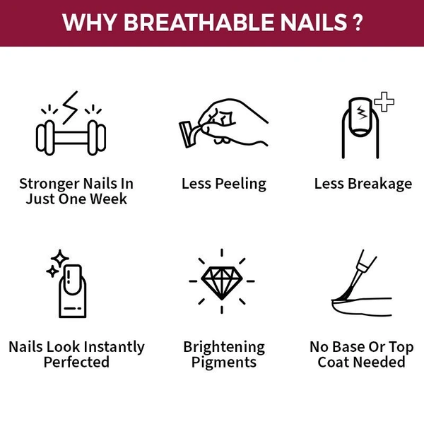 Nykaa Breathable Nail Enamel - Weekend Vibes - 325