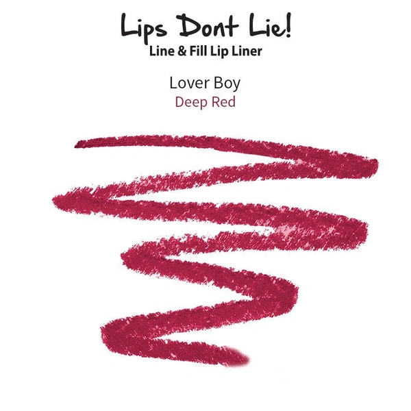NYKAA Nykaa Lips Don't Lie! Waterproof Line & Fill Lip Liner - Lover Boy 08