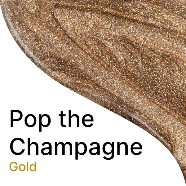 Nykaa Glitter Nail Enamel - Pop the Champagne 462
