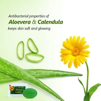 SUNNY Herbal Aloevera Calendula Soap 75g - (Set of 12) (12 x 75 g)