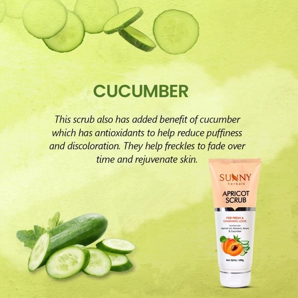 SUNNY Apricot Face Scrub (100g)