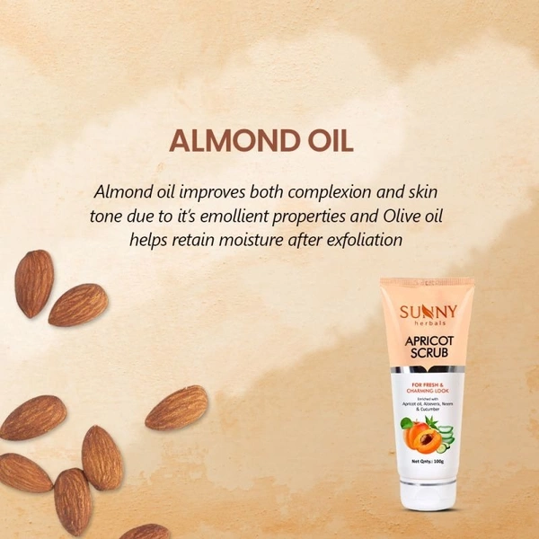 SUNNY Apricot Face Scrub (100g)