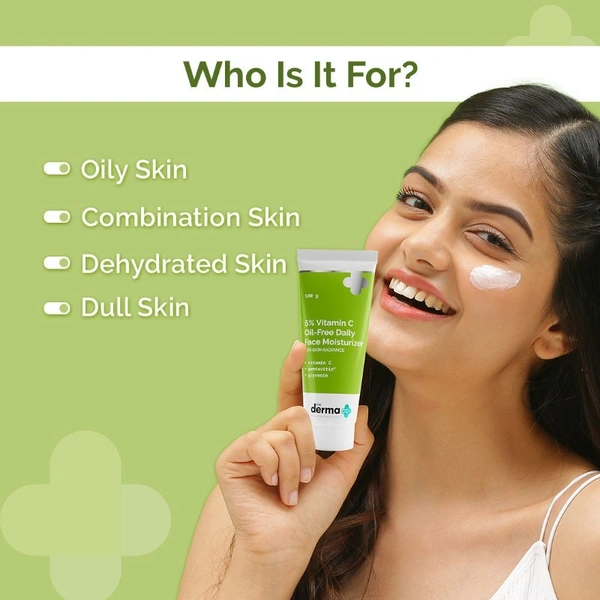 The Derma Co 5% Vitamin C Oil Free Daily Face Moisturizer