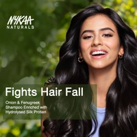 NYKAA Naturals Onion & Fenugreek Shampoo, Conditioner - Hair Growth Combo (2 Items in the set)