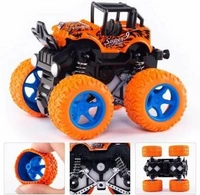 Stnemrag 4WD Monster Truck Cars,Push and Go Toy Trucks Friction Powered Cars (Multicolor)