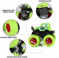 Stnemrag 4WD Monster Truck Cars,Push and Go Toy Trucks Friction Powered Cars (Multicolor)