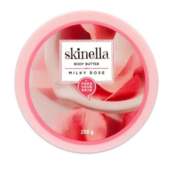 SKINELLA Milky Rose Body Butter (200 g) - 240g