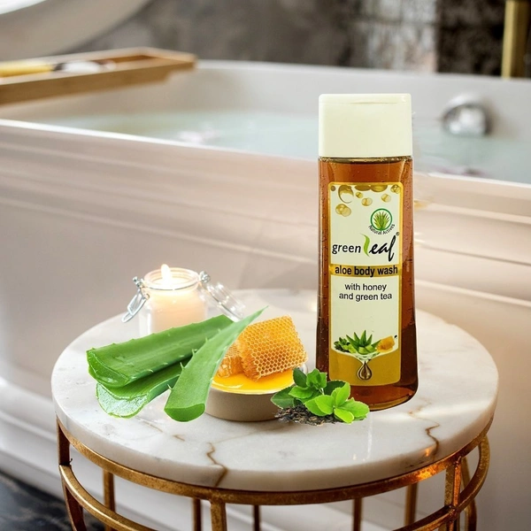GREEN LEAF Greenleaf Aloe Body Wash - 100ML