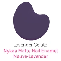 NYKAA Nykaa Matte Nail Enamel Polish - Lavender Gelato 110
